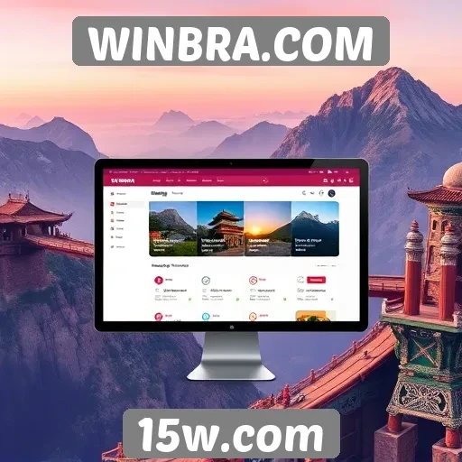 Desempenho e velocidade do site WINBRA.COM em destaque